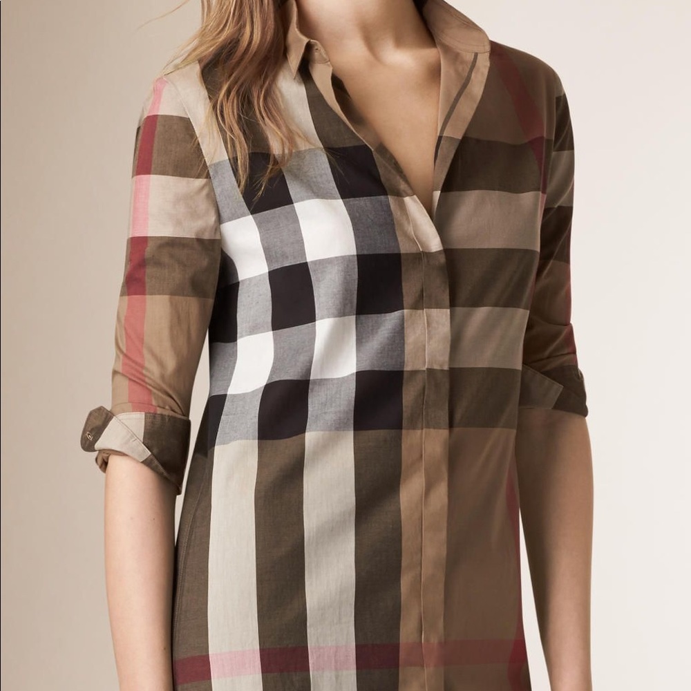 Burberry long sleeve shirt NWT